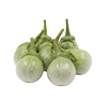 Eggplant White Tomato